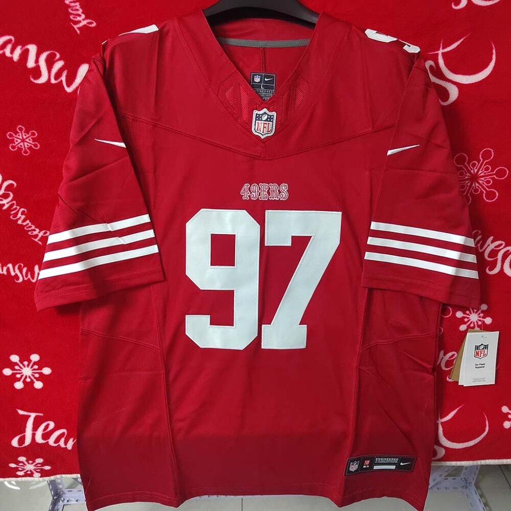 New Red 49ers #97 Nick Bosa NFL Jersey